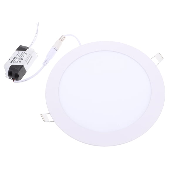 PENIKOKO White Round LED Recessed Downlight for Home with Warm Light and Stylish Embedded Design