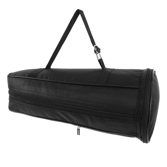 PENIKOKO Winds Instrument Carrying Bag Black Waterproof Canvas for Outdoor Performances 1Set