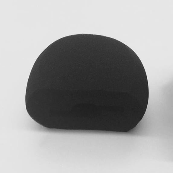 PENIKOKO Black Microphone Windscreen Sponge Cover for Clear Outdoor Recording and Noise Reduction