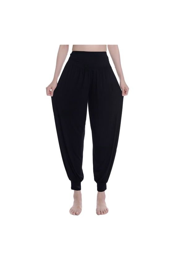 Women Harem Pants Cotton Comfortable 1Pcs Loose Everyday Wear