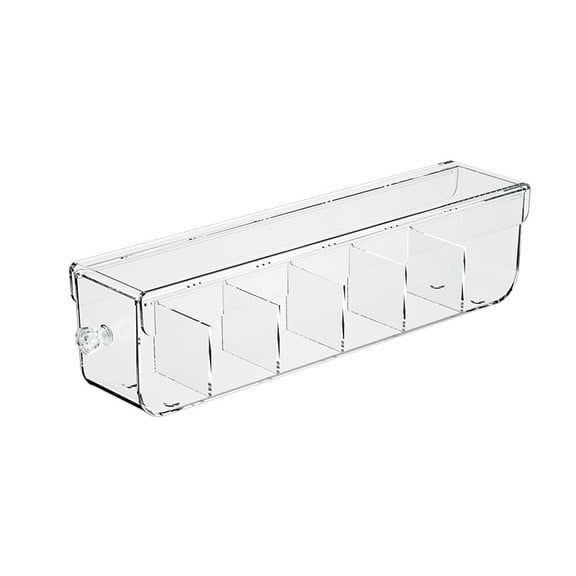 PENIKOKO Wall-Mounted Transparent Sock Storage Bag Organizer Box Modern Design 1 Pack for Home and Closet