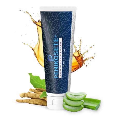 PENIKOSETE™ Dermatologist Approved Ashwagandha Leg Cream, Varicose & Spider Vein Comfort, 50ml