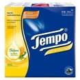 thumbnail image 1 of PENJIETempo Handkerchiefs 4-ply Tissues with Aloe Vera and Almond Oil -Pack of 24, 1 of 2