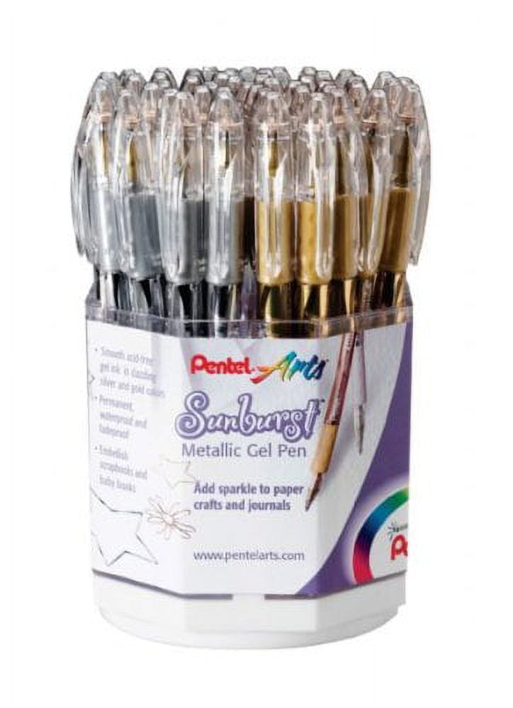PENK908XZ4 - Pentel Sunburst Metallic Gel Pen