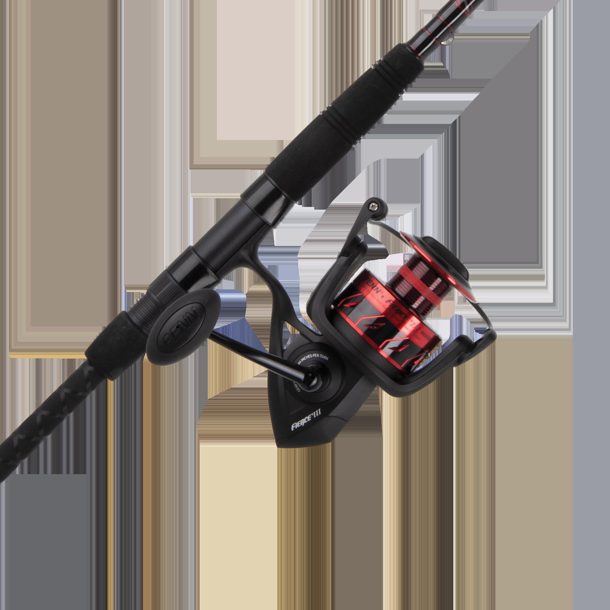 penn fierce 3 fishing rod LE The rod is built with a graphite composite blank PENN Fierce III Combo -