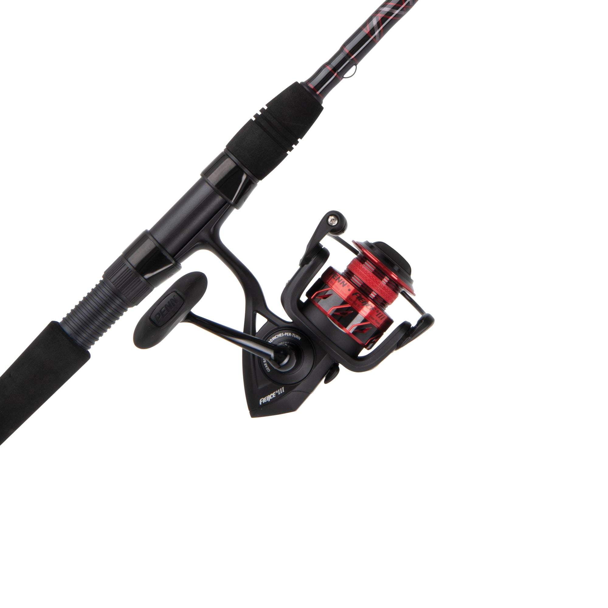 PENN 6'6” Fierce III Fishing Rod and Reel Spinning Combo - Walmart.com