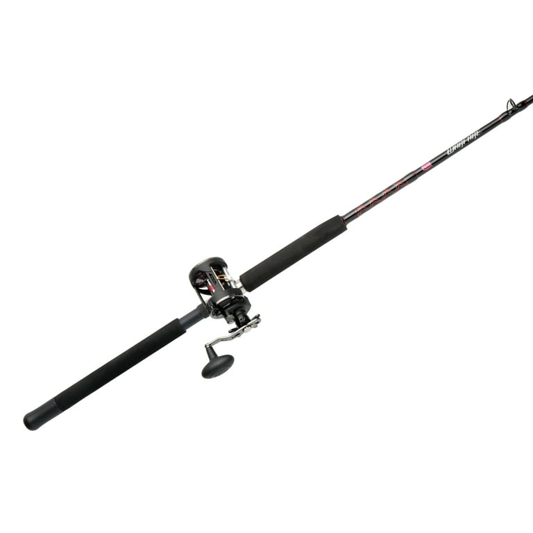 PENN 6'6” Warfare Level Wind Fishing Rod and Reel Conventional Combo 