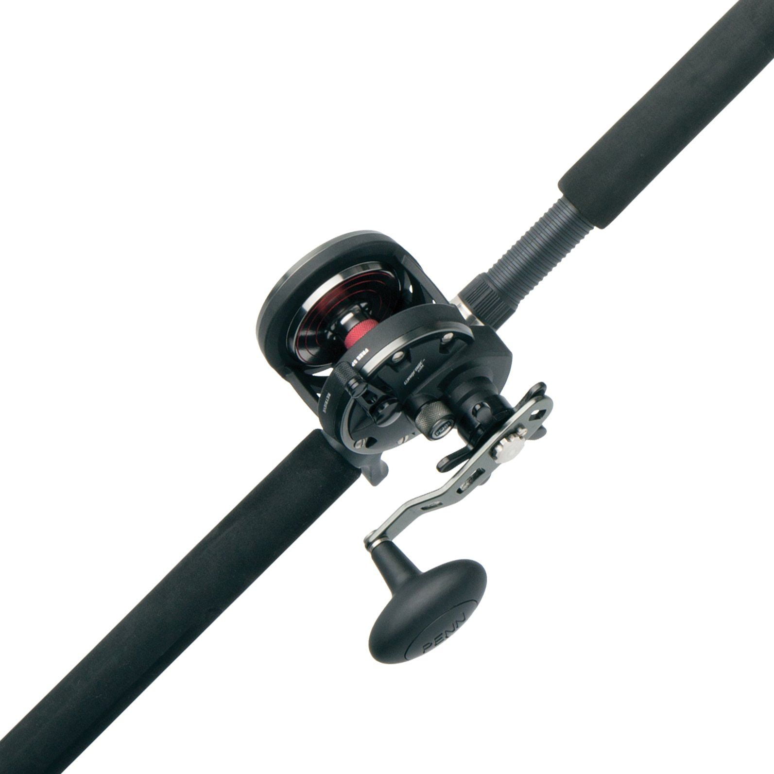 PENN 6'6” Warfare Star Drag Fishing Rod and Reel Conventional Combo 