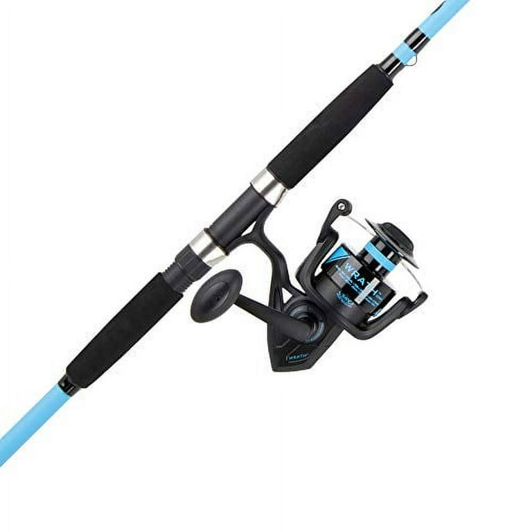 PENN 6'6” Wrath Fishing Rod and Reel Spinning Combo 