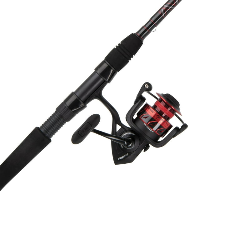 PENN 7' Fierce III Fishing Rod and Reel Spinning Combo, Size 2500 Reel 
