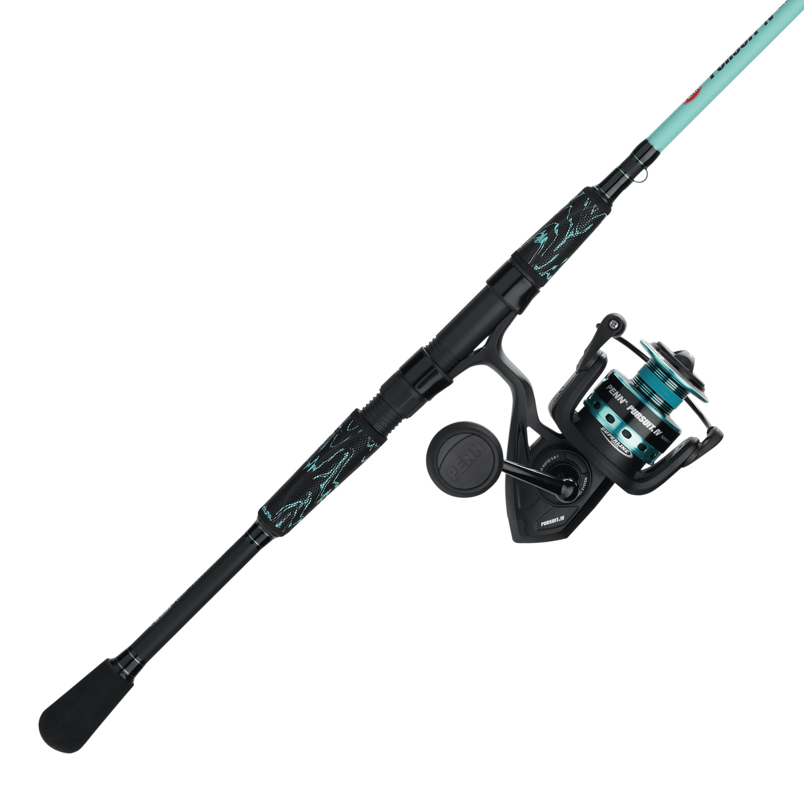 PENN Pursuit IV Spinning Rod and Reel Combo – Saltwater Lure Fishing  Fishing Setup for Seabass, Bass, Pollack, Wrasse – BigaMart