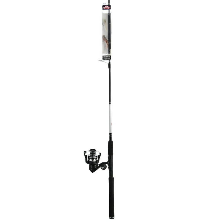 PENN 7' Pursuit IV Spinning Fishing Rod and Reel Combo with Berkley Bait,  Reel Size 4000