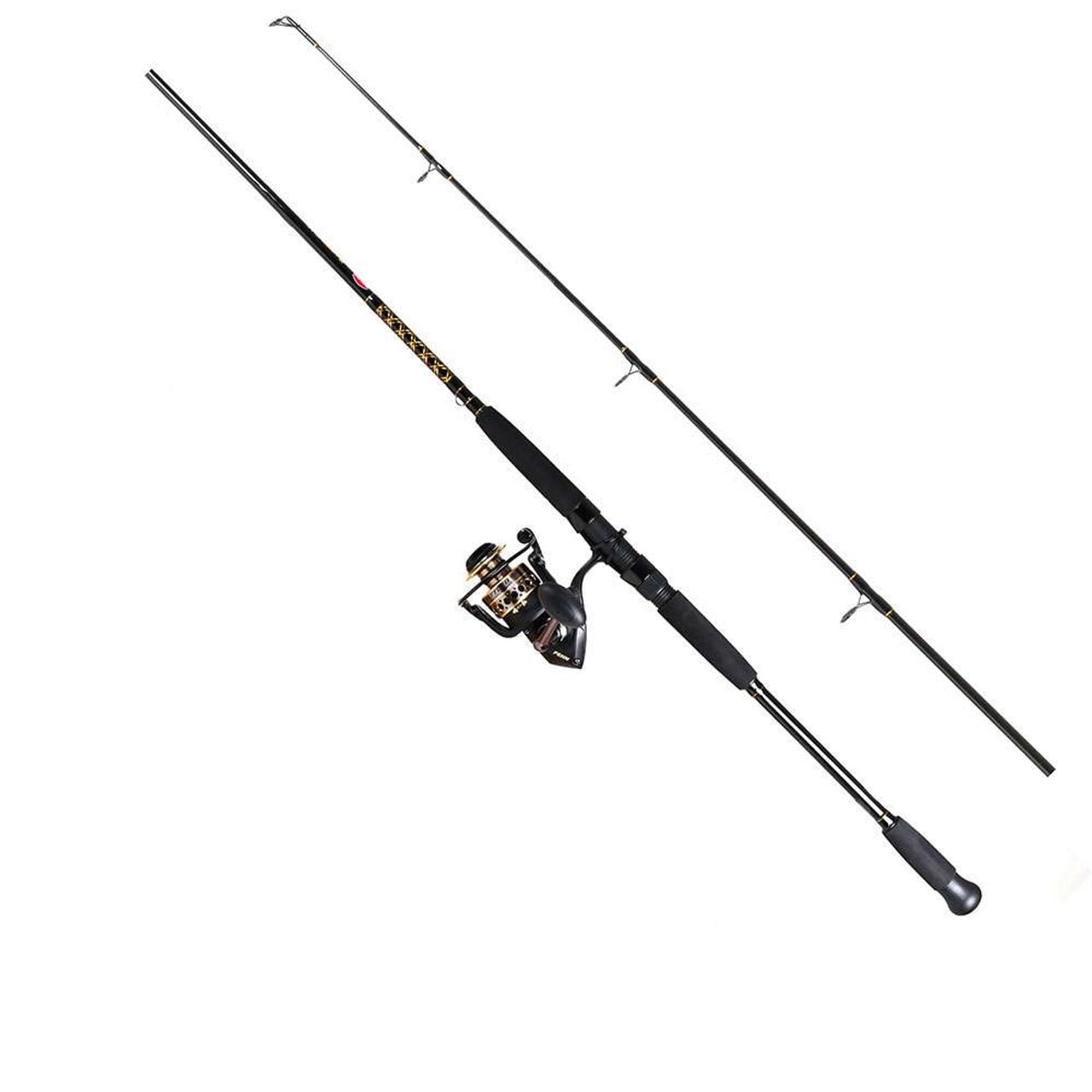 PENN 8' Battle II Fishing Rod and Reel Spinning Combo, Reel Size