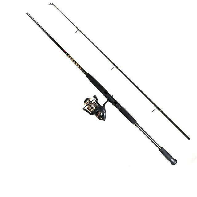 PENN 8' Battle II Fishing Rod and Reel Spinning Combo, Reel Size 5000