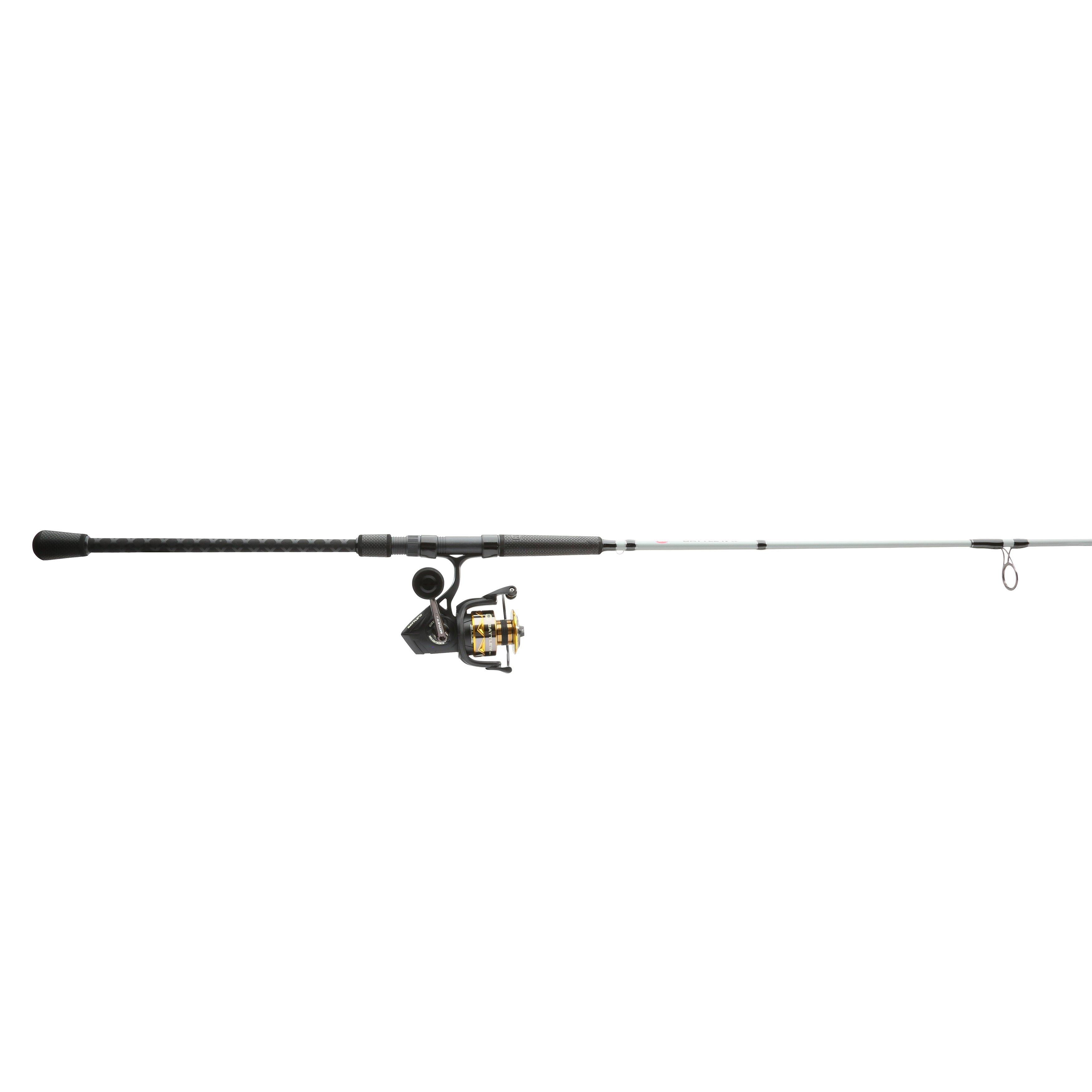 PENN Battle IV LE Spinning Fishing Combo, 8' Medium Heavy Rod, 5000 Size Reel