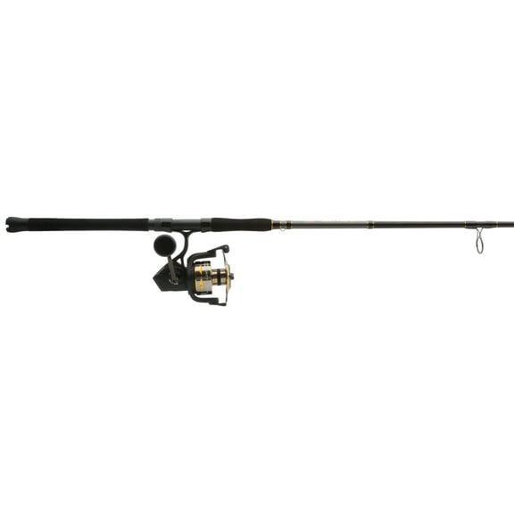PENN Battle IV Spinning Fishing Combo, 7' Heavy Rod, 8000 Size Reel