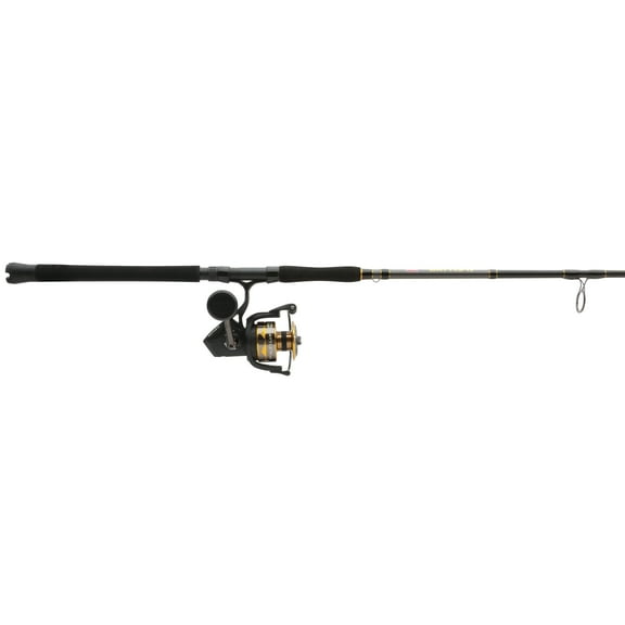PENN Battle IV Spinning Fishing Combo, 7' Medium Heavy Rod, 6000 Size Reel