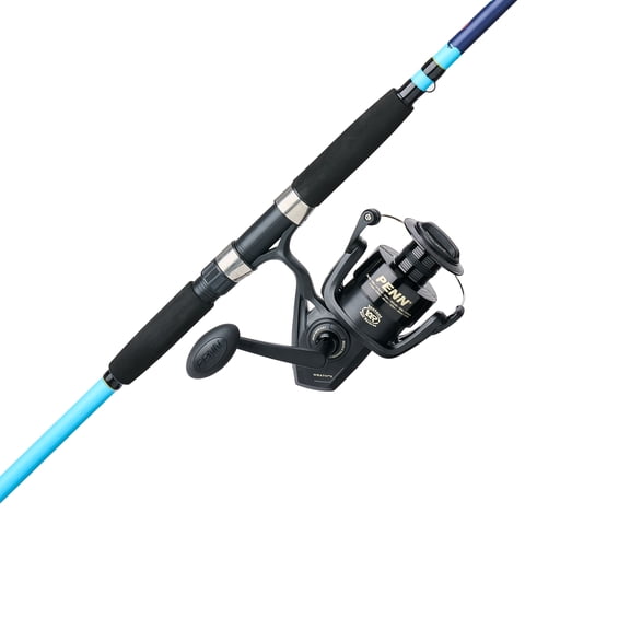 PENN BlackTipH Surf Fishing Combo Kit, 10' Heavy Rod, Wrath II 8000-Size Reel