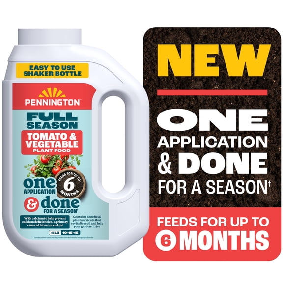 Pennington Full Season Tomato & Vegetable Plant Food 10-15-15, 4lb