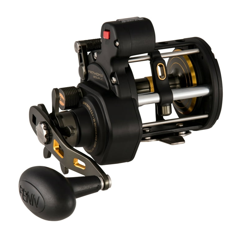 ペン　PENN FATHOM II 25NLD Penn FTHII25NLD2 Fathom II 2-Speed Lever Drag Reel - Melton