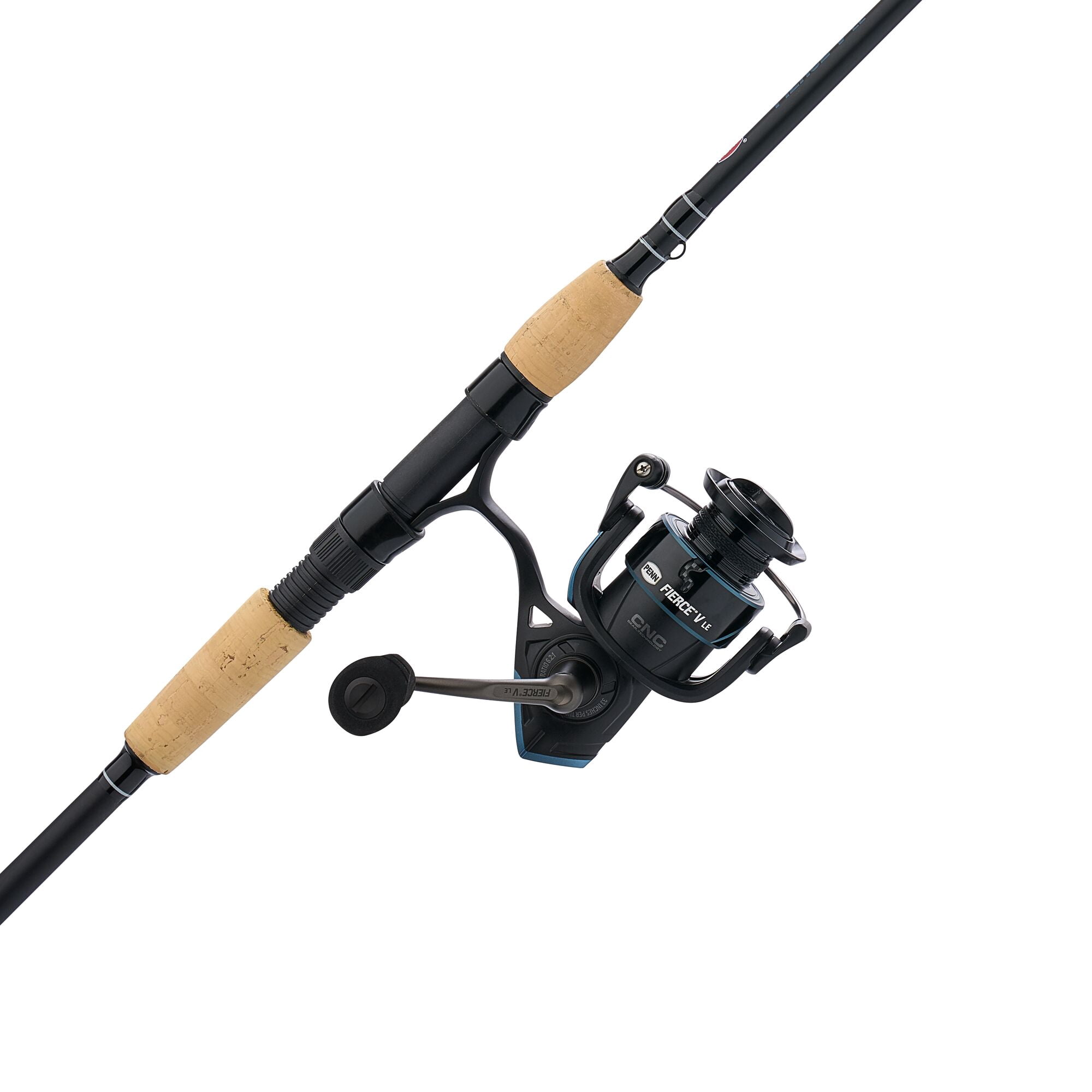PENN Fierce® V LE Combo, 7' 1-pc Medium Light Fishing Rod, 2500-Size Reel