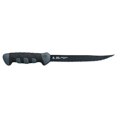 PENN Fillet Knife - 8 Inch Serrated Edge (Black/Gray)
