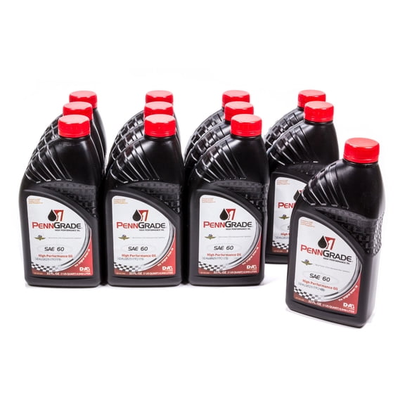 PENN GRADE 1 71166, Monograde High Performance Oil SAE 60, 12 Quart