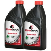 PENN GRADE 1 71206, Break-In Oil SAE 30, Works with Diesel and Gasoline Engines, 2 Quart