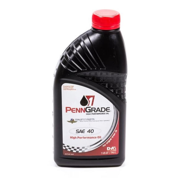 PENN GRADE 1 71406, Monograde High Performance Oil SAE 40, 12 Quart