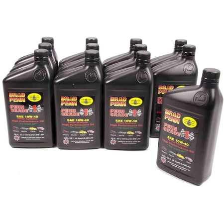 PENN GRADE 1 71446, Synthetic Blend High Performance Oil SAE 10W-40, 1 Quart