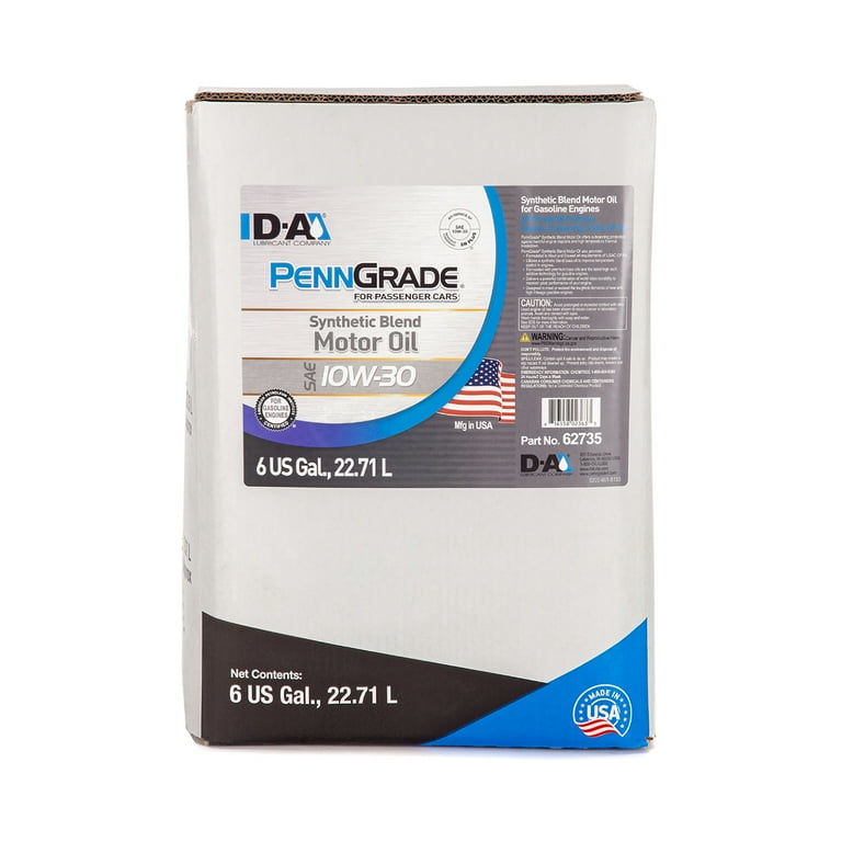 PennGrade Syn Blend Synthetic Blend Motor Oil 10W30 PennGrade Syn Blend Synthetic Blend Motor Oil 10W30