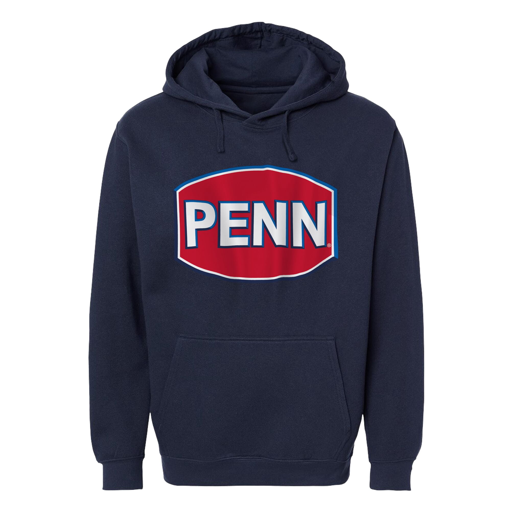PENN Large Logo Pullover Hoodie, Size S (Navy)