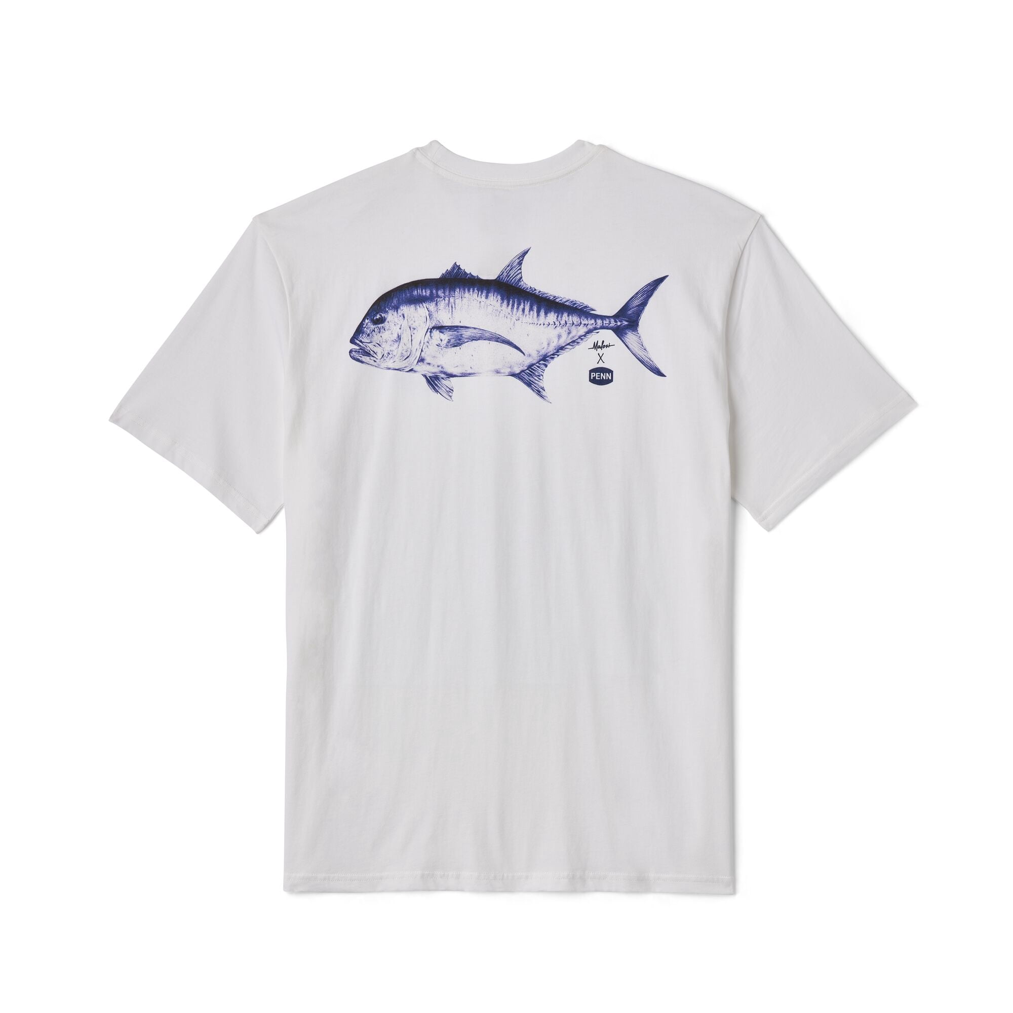 PENN Malosi® GT Short Sleeve T-Shirt, White, Size L