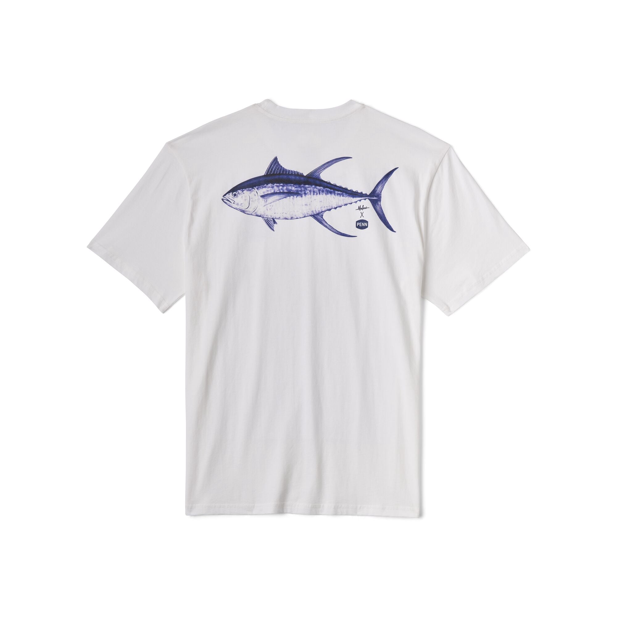 PENN Malosi® YFT Short Sleeve T-Shirt, White, Size XXXL