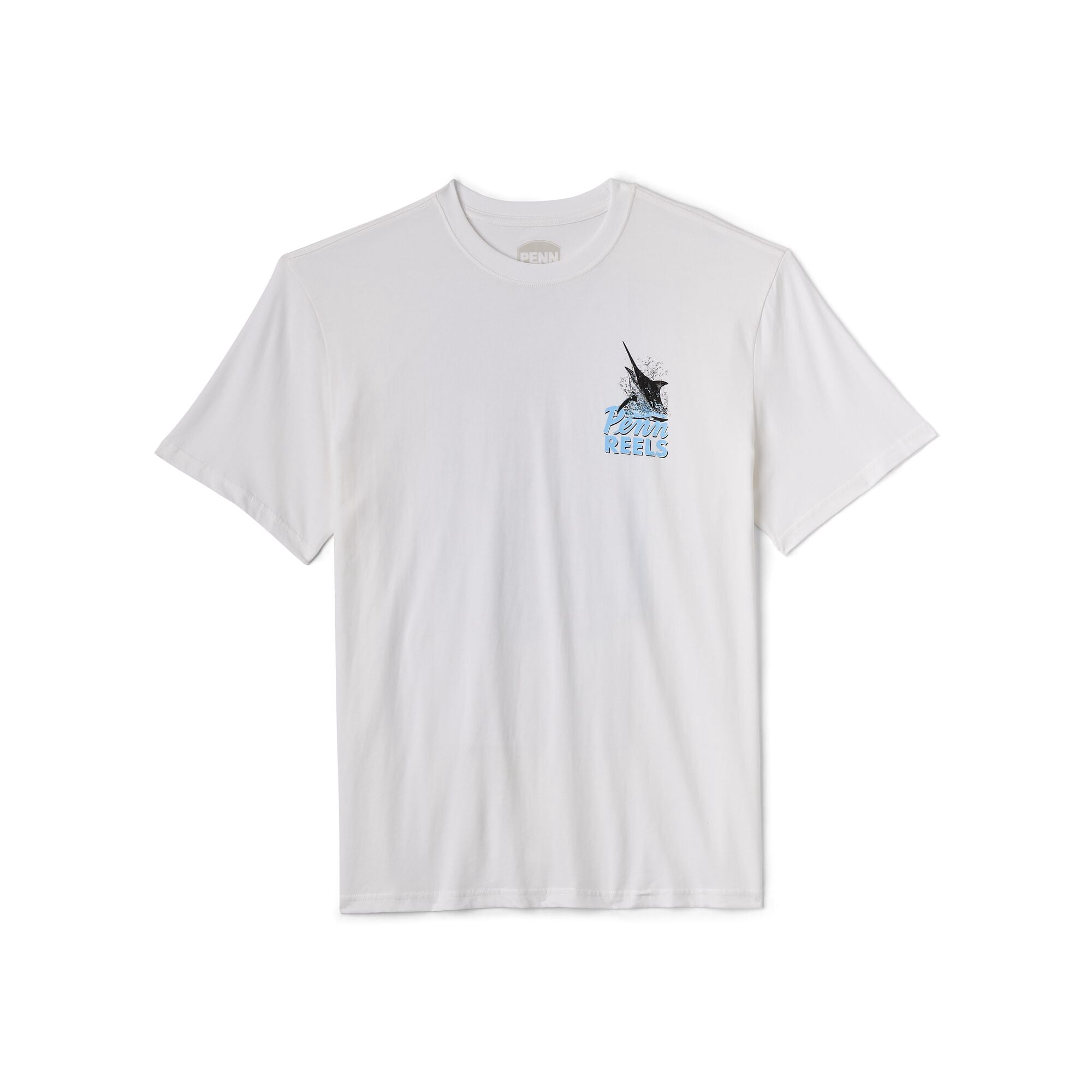 PENN Marlin Built For SW Short Sleeve T-Shirt, White, Size XXL