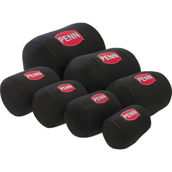 PENN Neoprene Spinning Reel Cover (Black), Size Extra Large