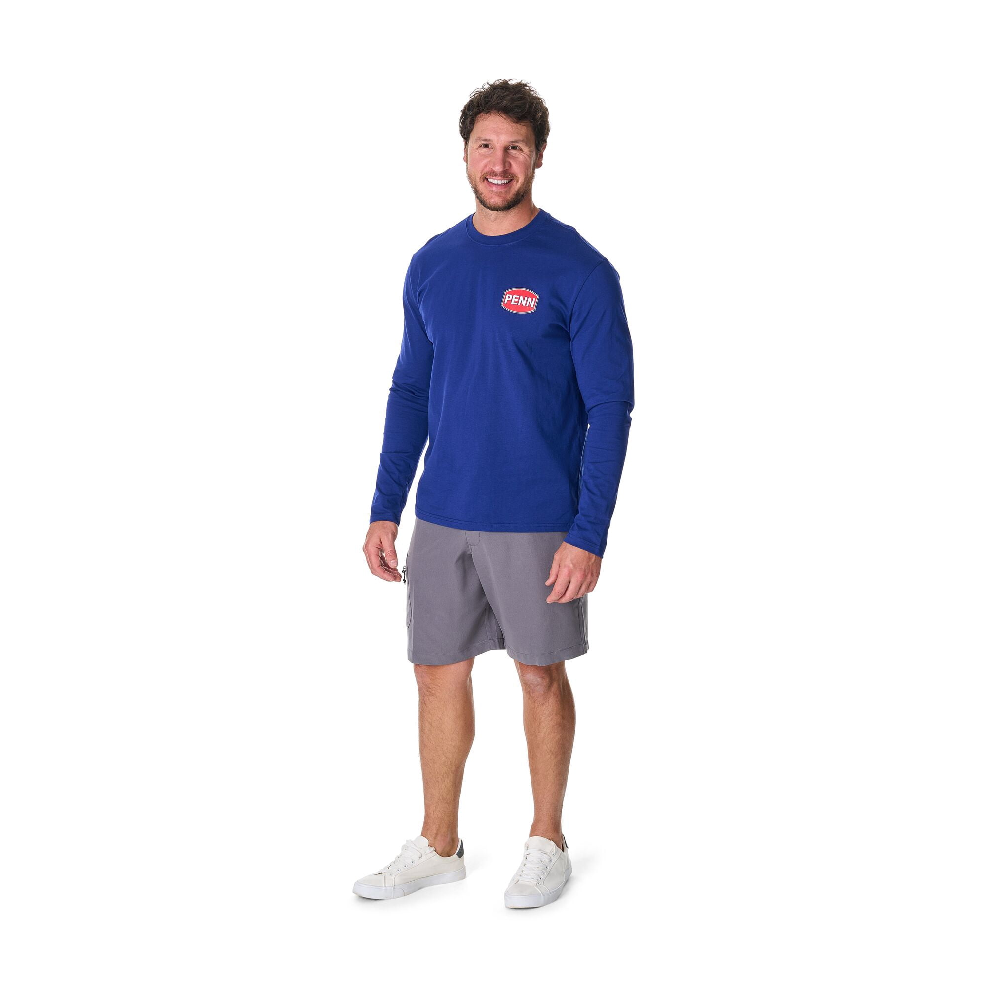 PENN Premium Long Sleeve T-Shirt, Dark Blue, Size XXL