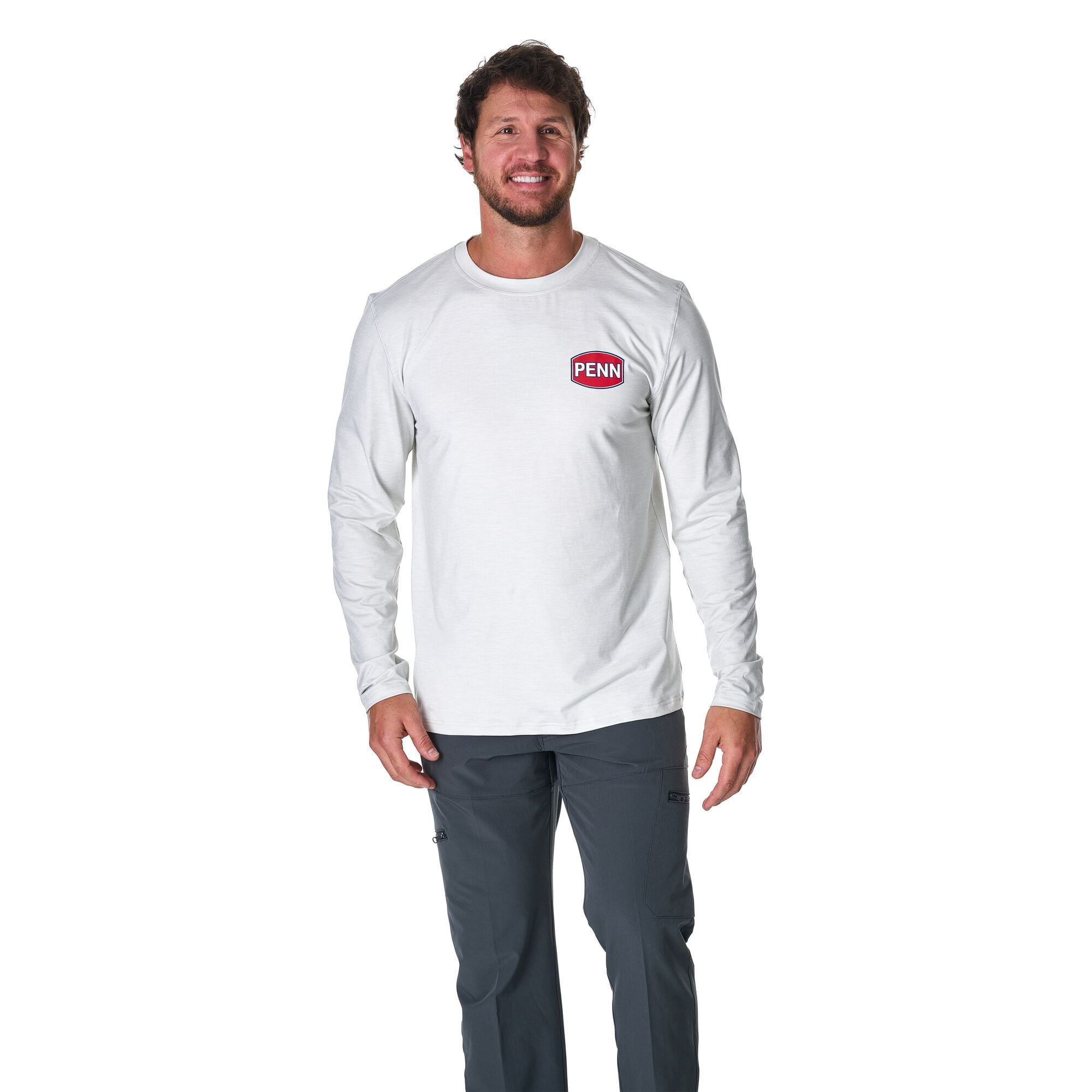 PENN Premium Long Sleeve T-Shirt, White, Size XXXL