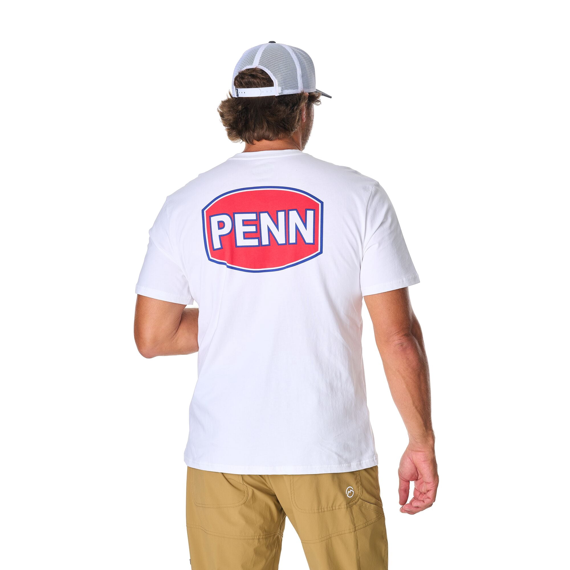 PENN Premium Short Sleeve T-Shirt, White, Size M