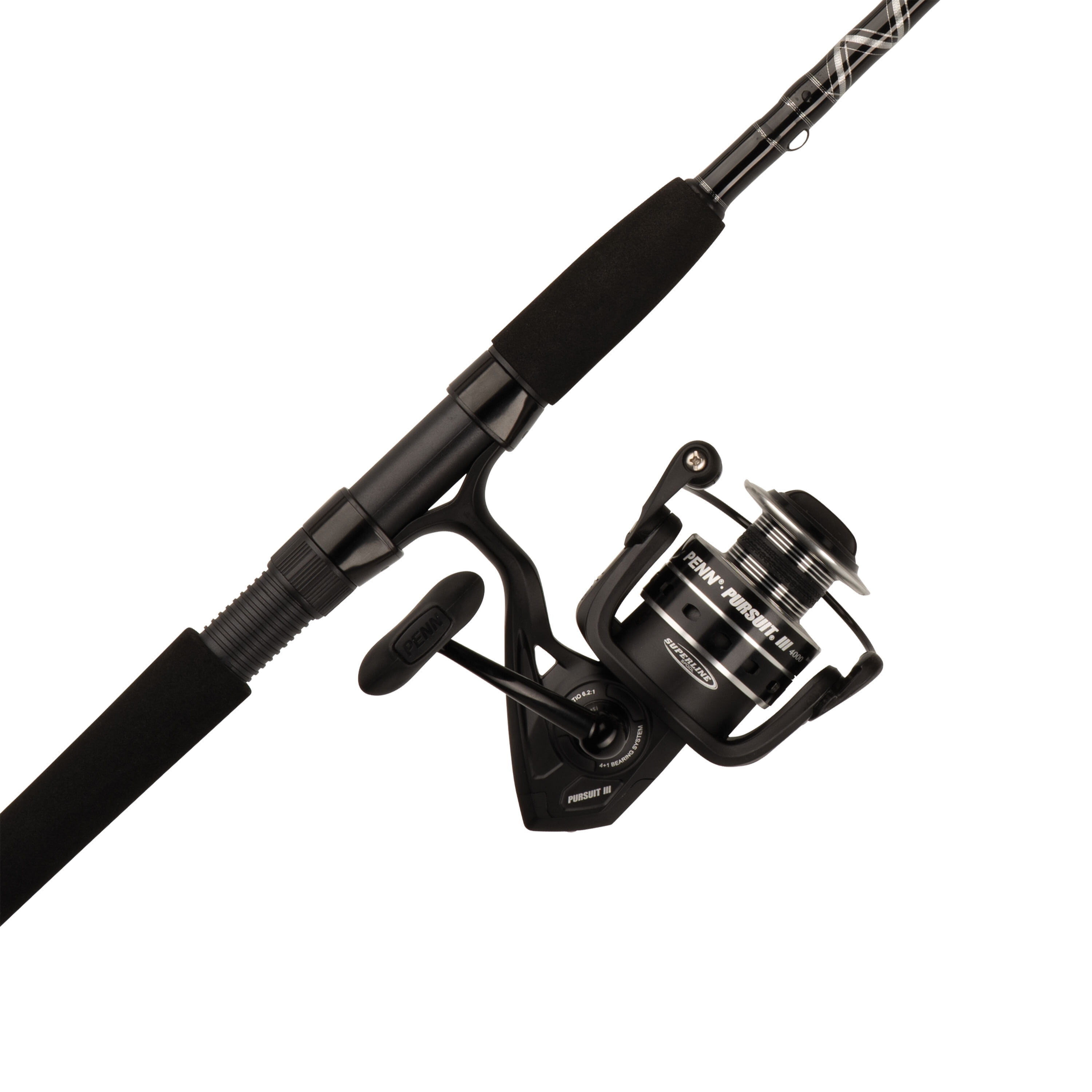 PENN Pursuit III Spinning Reel and Fishing Rod Combo 