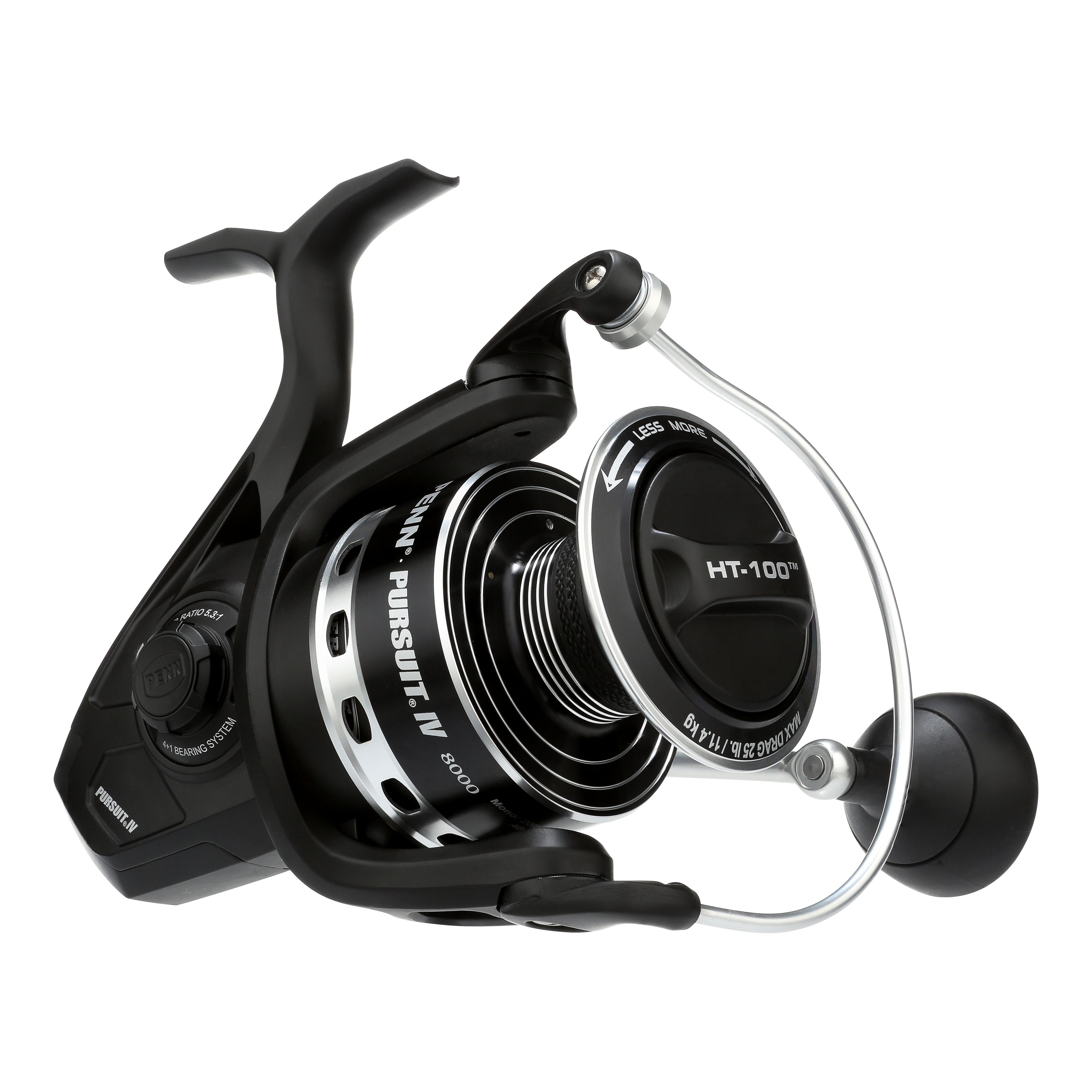 PENN Pursuit IV Nearshore/Offshore Spinning Fishing Reel, Size 8000