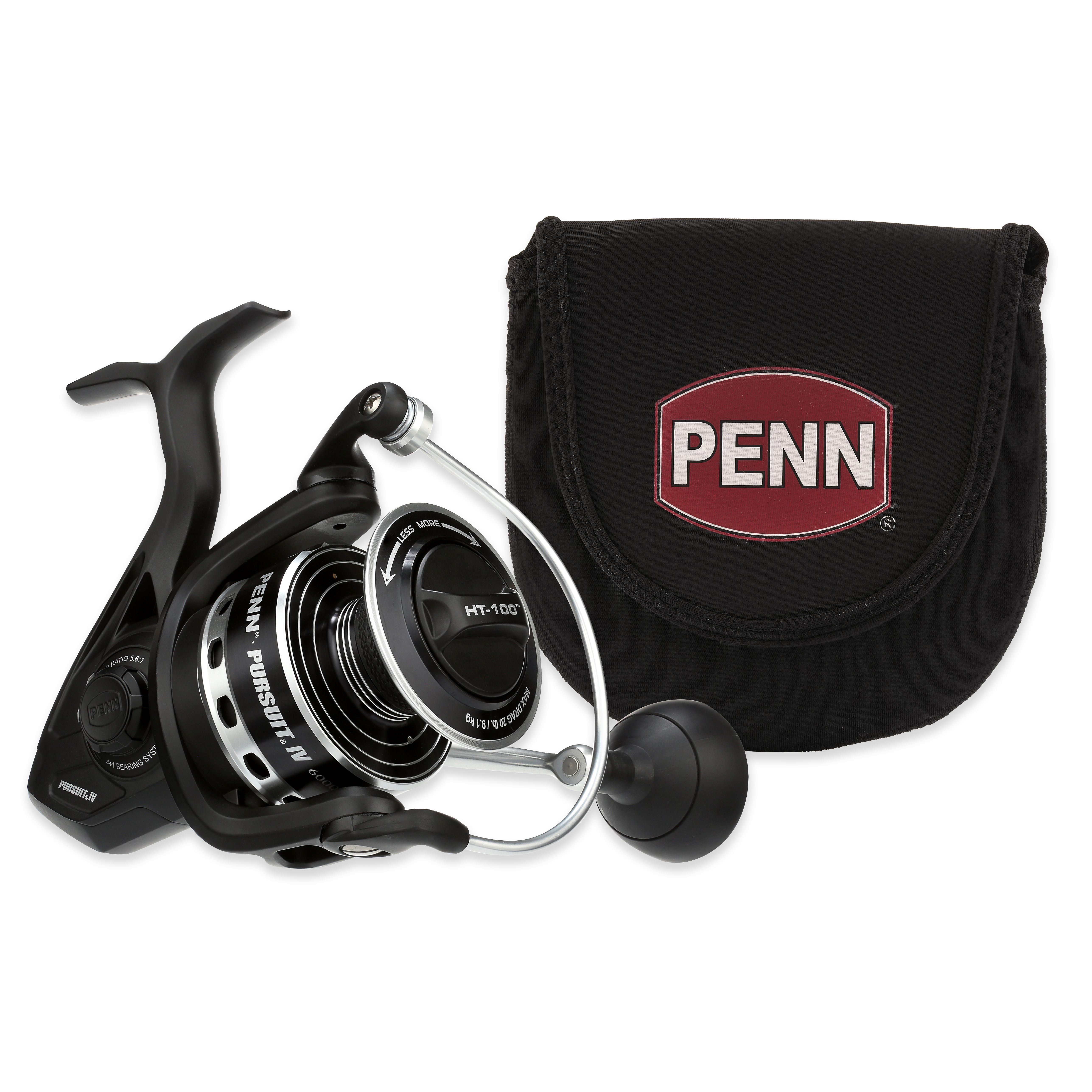 PENN Pursuit IV Spinning Reel Kit, Size 4000, Includes Reel Cover 
