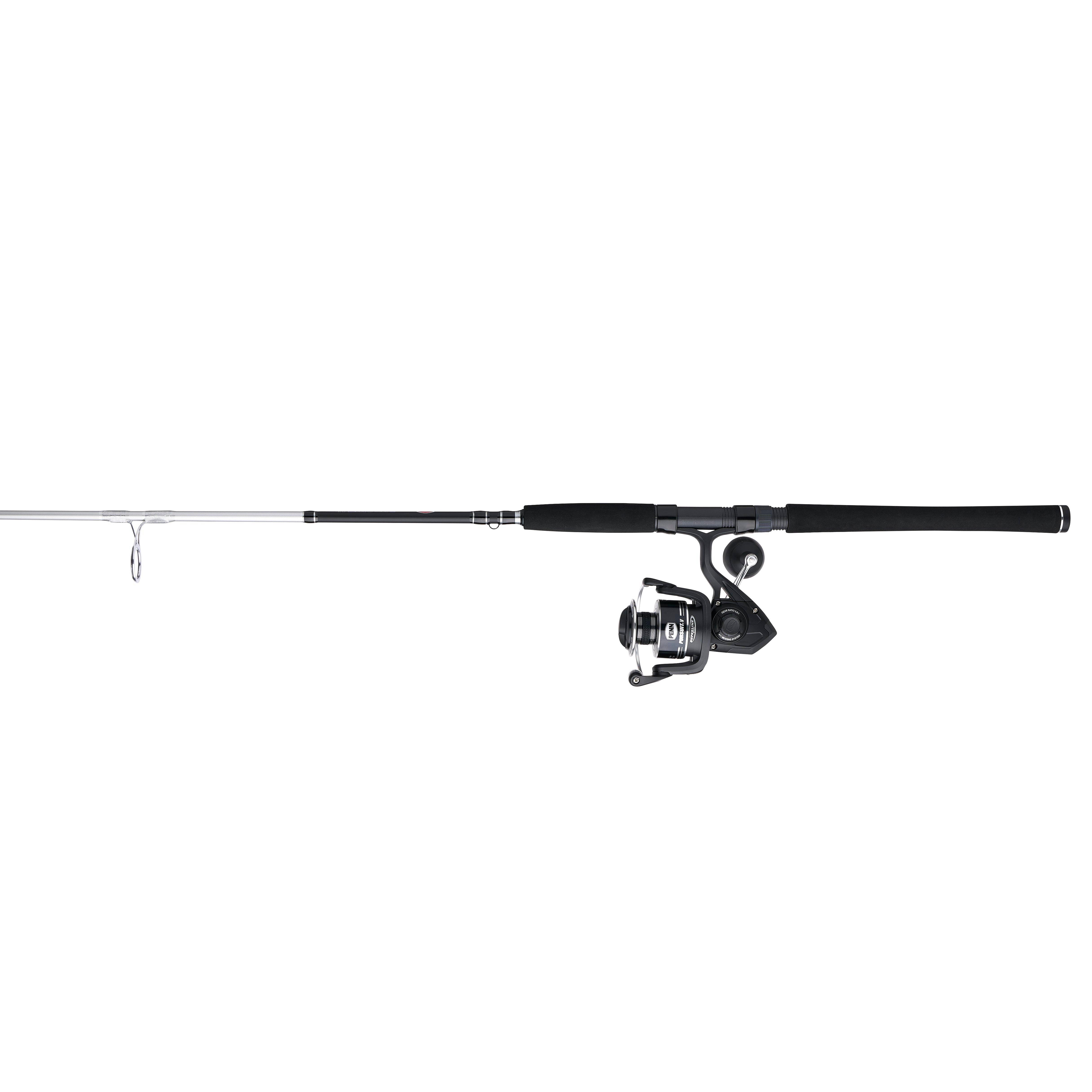 PENN Pursuit V Spinning Fishing Combo, 8' Medium Heavy Rod, 5000 Size Reel