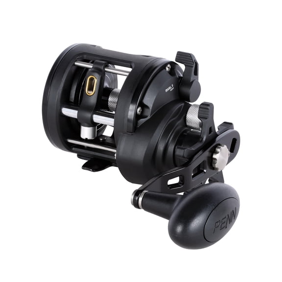 PENN Rival II Level Wind Conventional Fishing Reel, Left-Handed, 15 Size Reel