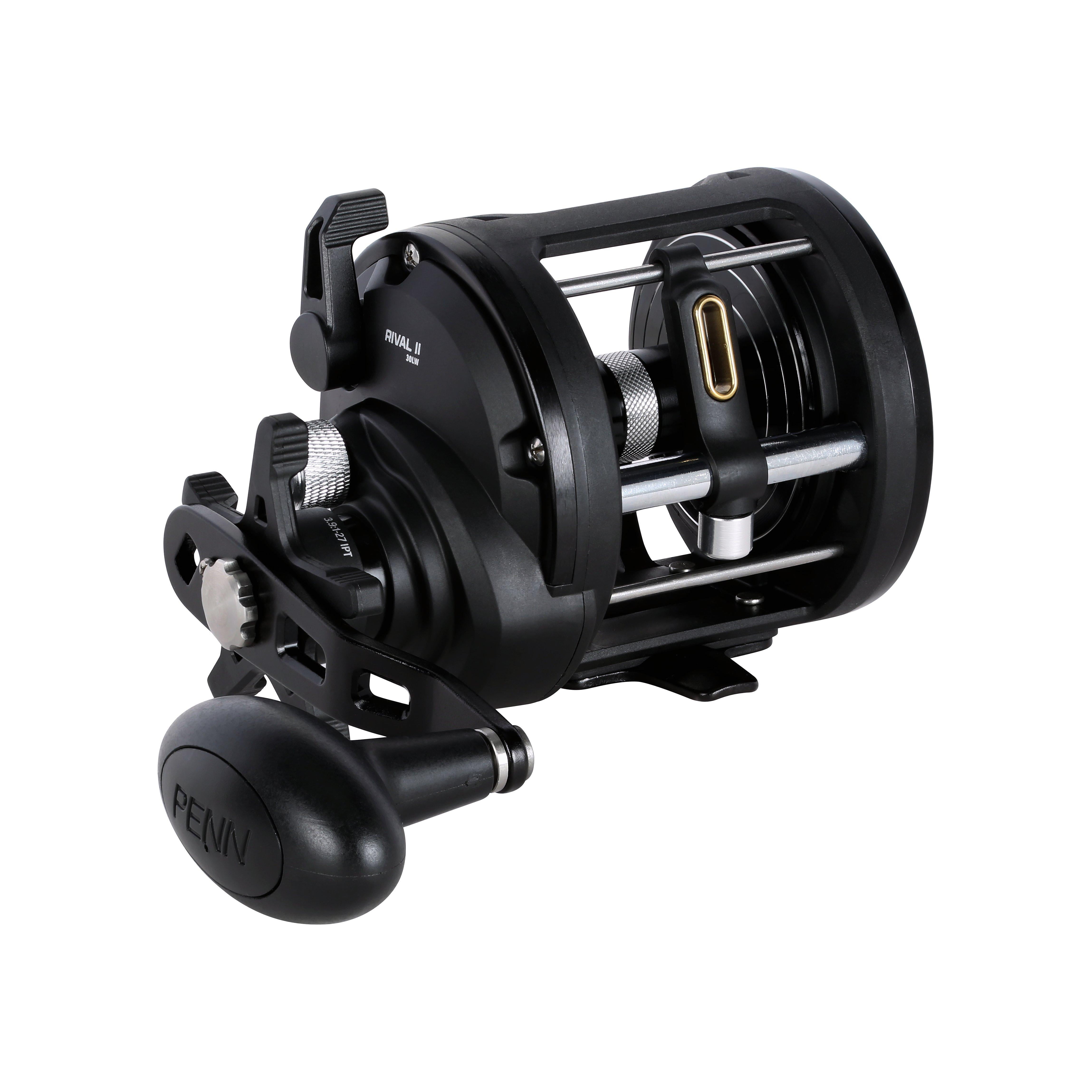 cheapest penn fishing reels General Purpose Level Wind Conventional Nearshore/Lake Reel, HT-100 Star Drag, max of 10lb while the 209M Penn FTH400LP Fathom Low Profile