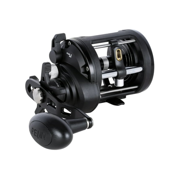 PENN Rival II Level Wind Conventional Fishing Reel, Right-Handed, 20 Size Reel