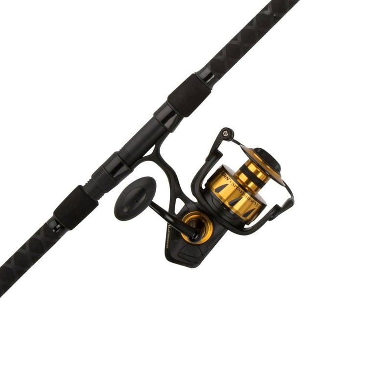 PENN Spinfisher VI Fishing Rod and Reel Spinning Combo, 10' 2PC H, 6500