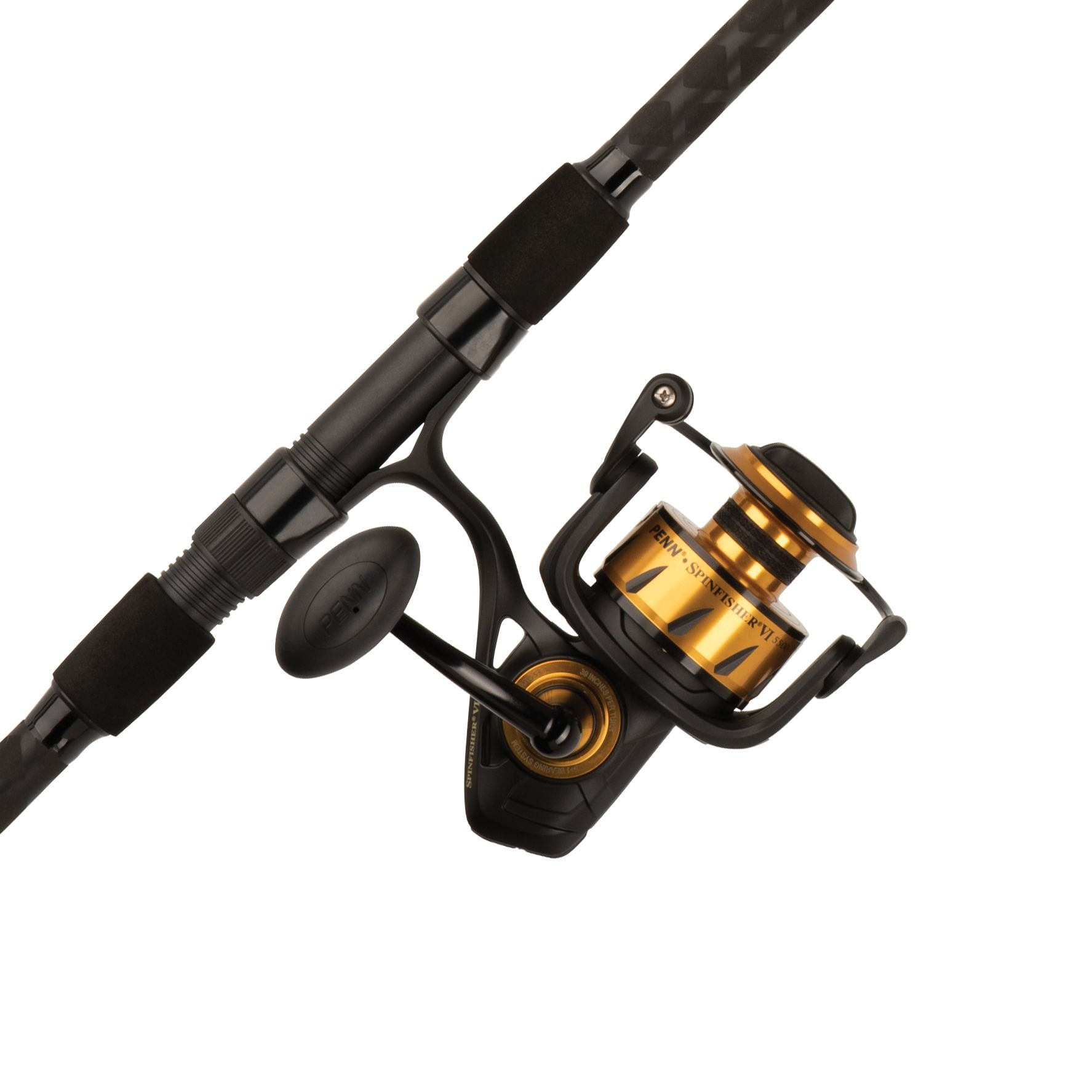 7’ Catfish Spinning Fishing Rod and Reel Catfish Combo 