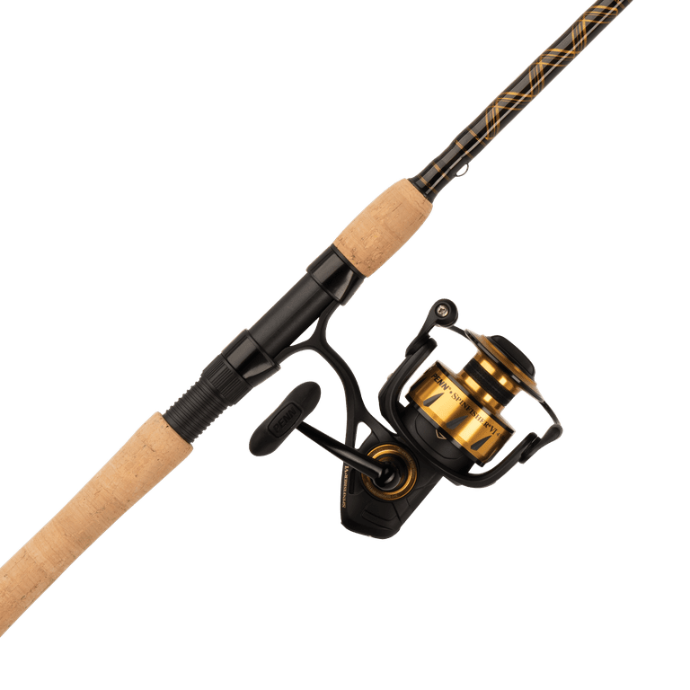 PENN Spinfisher VI Fishing Rod and Reel Spinning Combo, 7' 1PC M