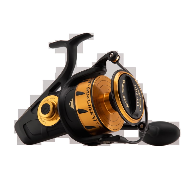 PENN Saltwater Casting Spinfisher VI Spinning Fishing Reel, Size